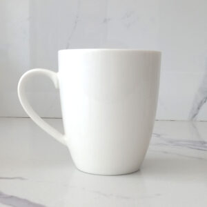 300ml White Porcelain Mug