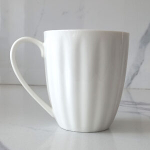 1943-porcelain-mug-1 300ml Porcelain Ribbed Mug