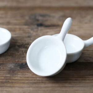 Mini-Ceramic-Dipping-Sauce-Bowls-with-Handle-3 Mini Ceramic Dipping Sauce Bowl with Handle