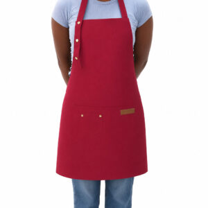 polyester-apron-12 Canvas Polyester Kitchen Apron with Pockets