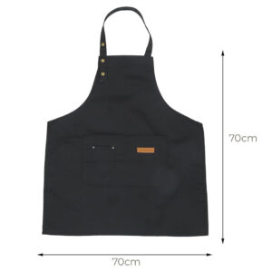 polyester-apron-7 Canvas Polyester Kitchen Apron with Pockets