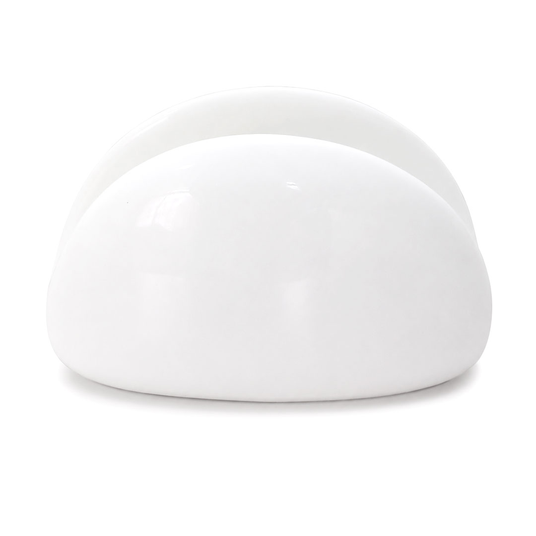 Modern White Porcelain Napkin Holder
