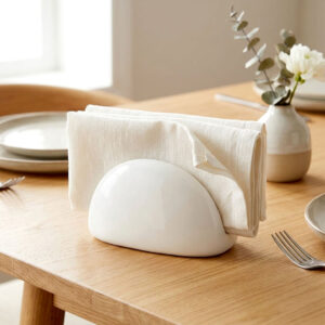 porcelain-napkin-holder-4 Modern White Porcelain Napkin Holder