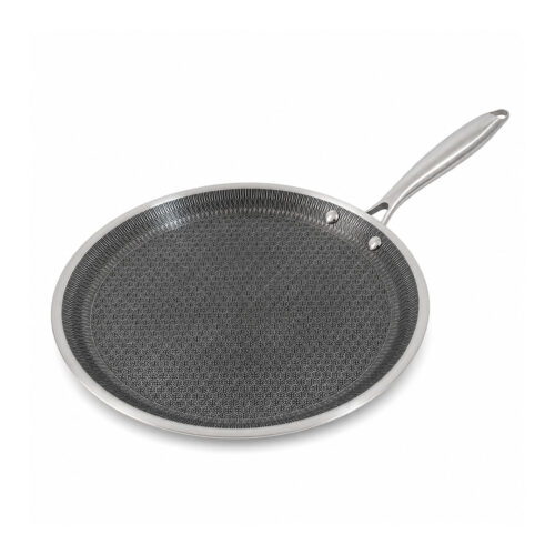 30cm Tri Ply Stainless Steel Nonstick Crepe Pan or Tawa