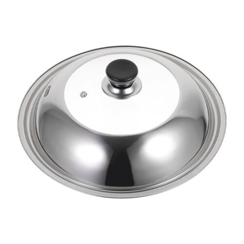Stainless Steel Pot Lid with Glass Window