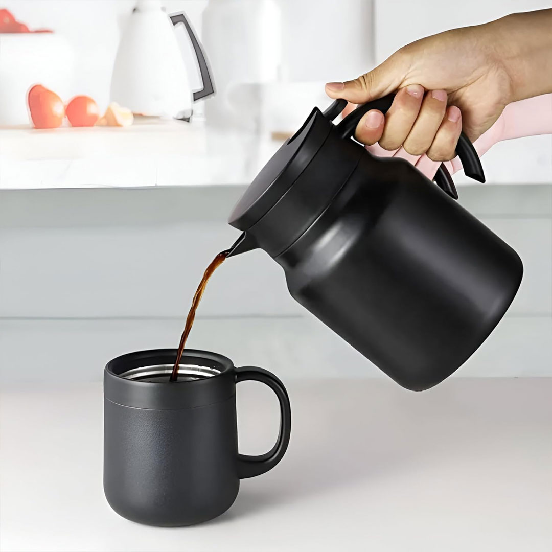 1000ml Stainless Steel Vacuum Flask with Removable Infuser