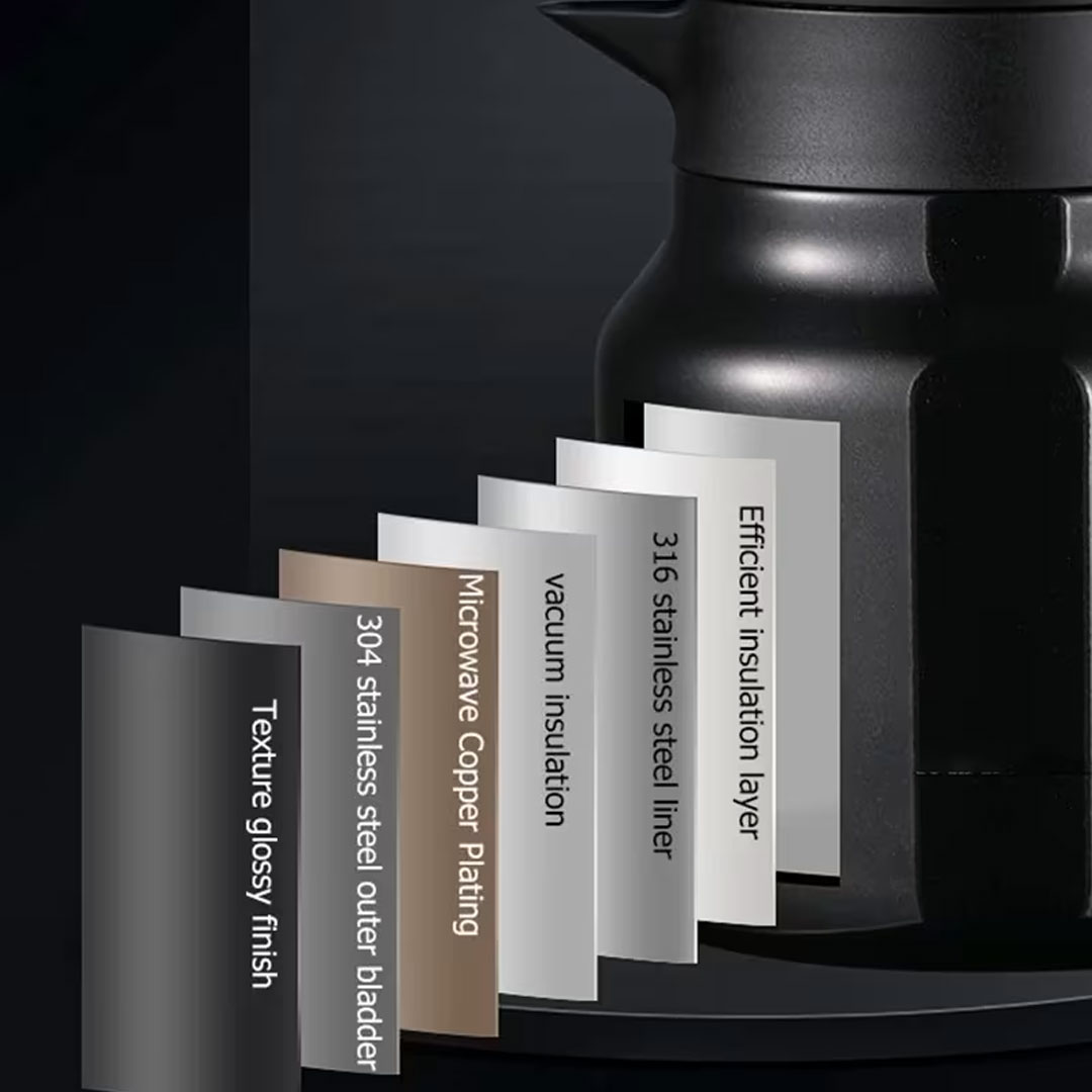 1000ml Stainless Steel Vacuum Flask with Removable Infuser
