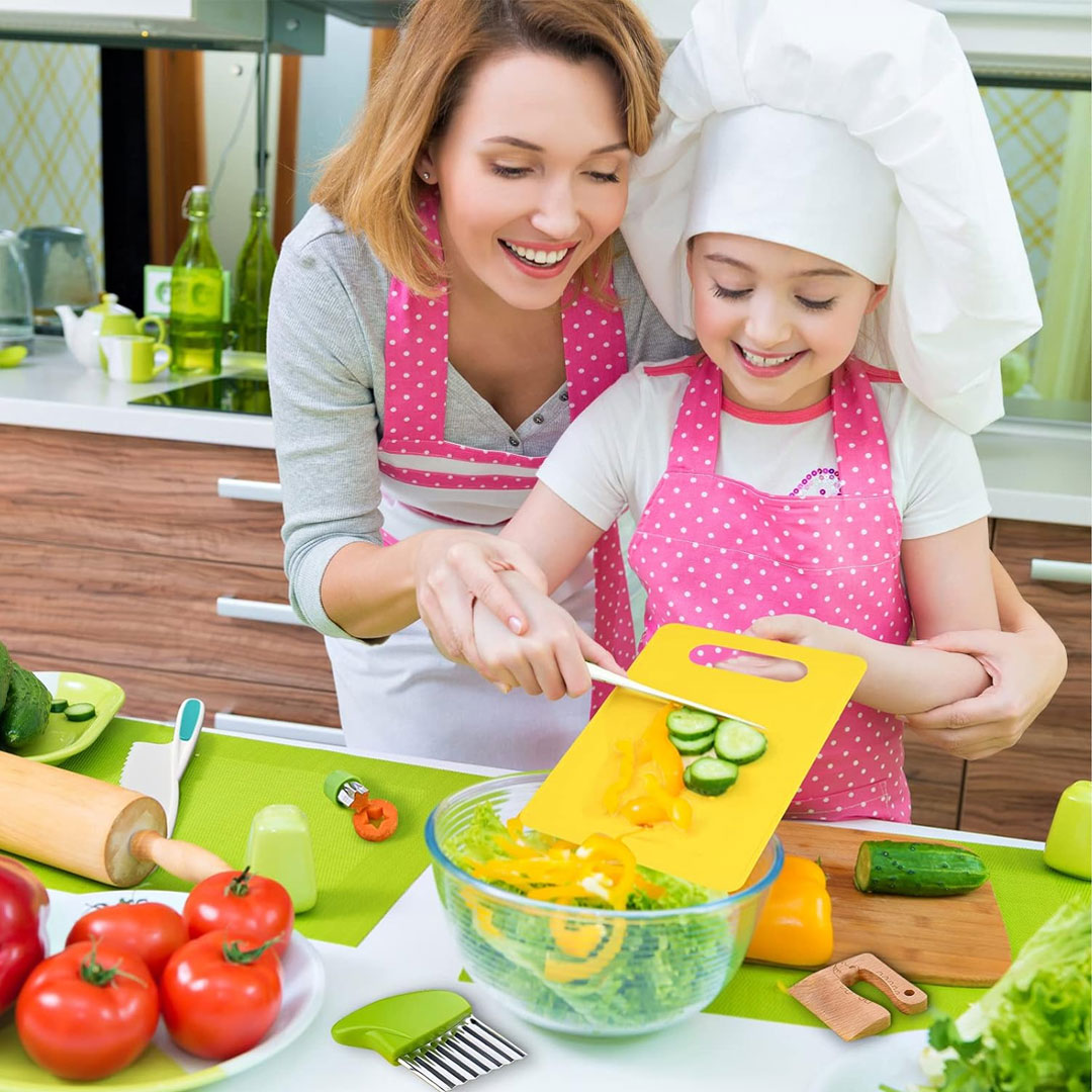 13pcs Montessori Kitchen Tools and Knife Set for Kids