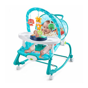 Baby Rocker with Vibration, Music and Dining Tray