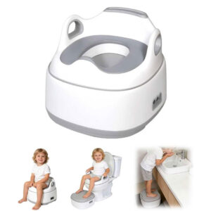 3-in-1 Toddler Potty Training Toilet and Step Stool