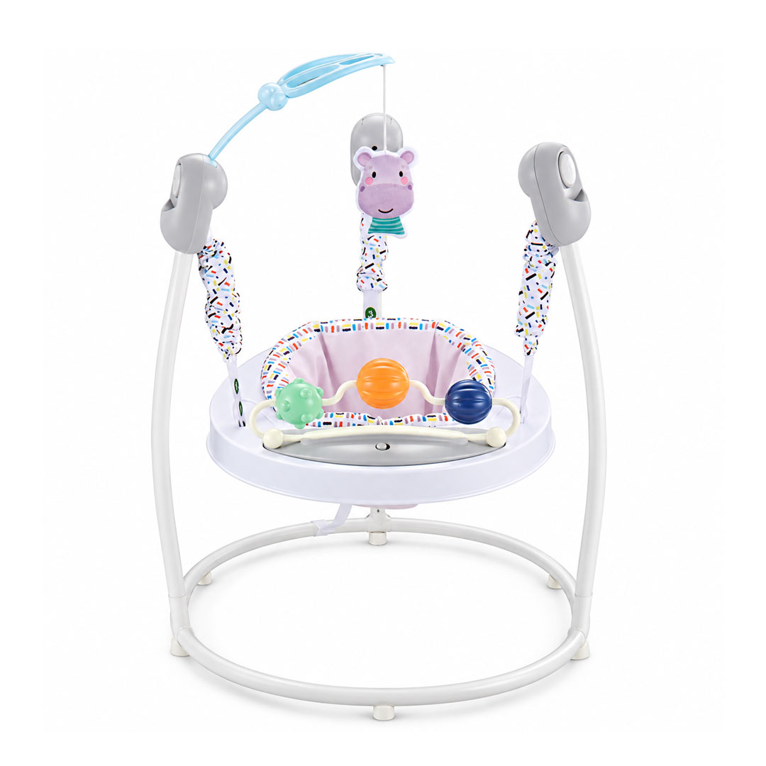 360 Degree Baby Jumperoo Bouncer Seat with Toy Arch