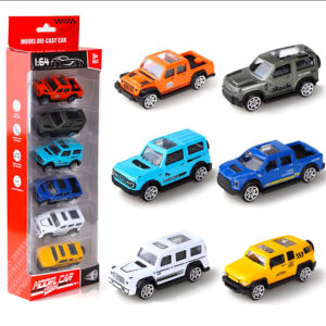 6pc Die Cast Alloy Toy Car Set
