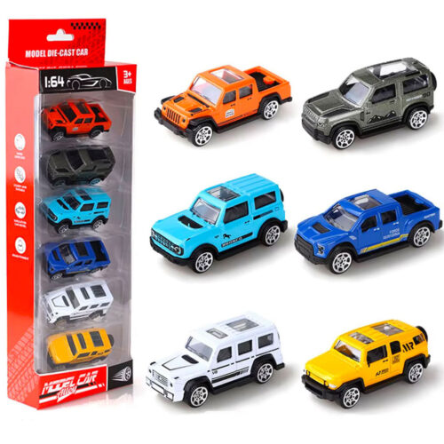 6pc Die Cast Alloy Toy Car Set
