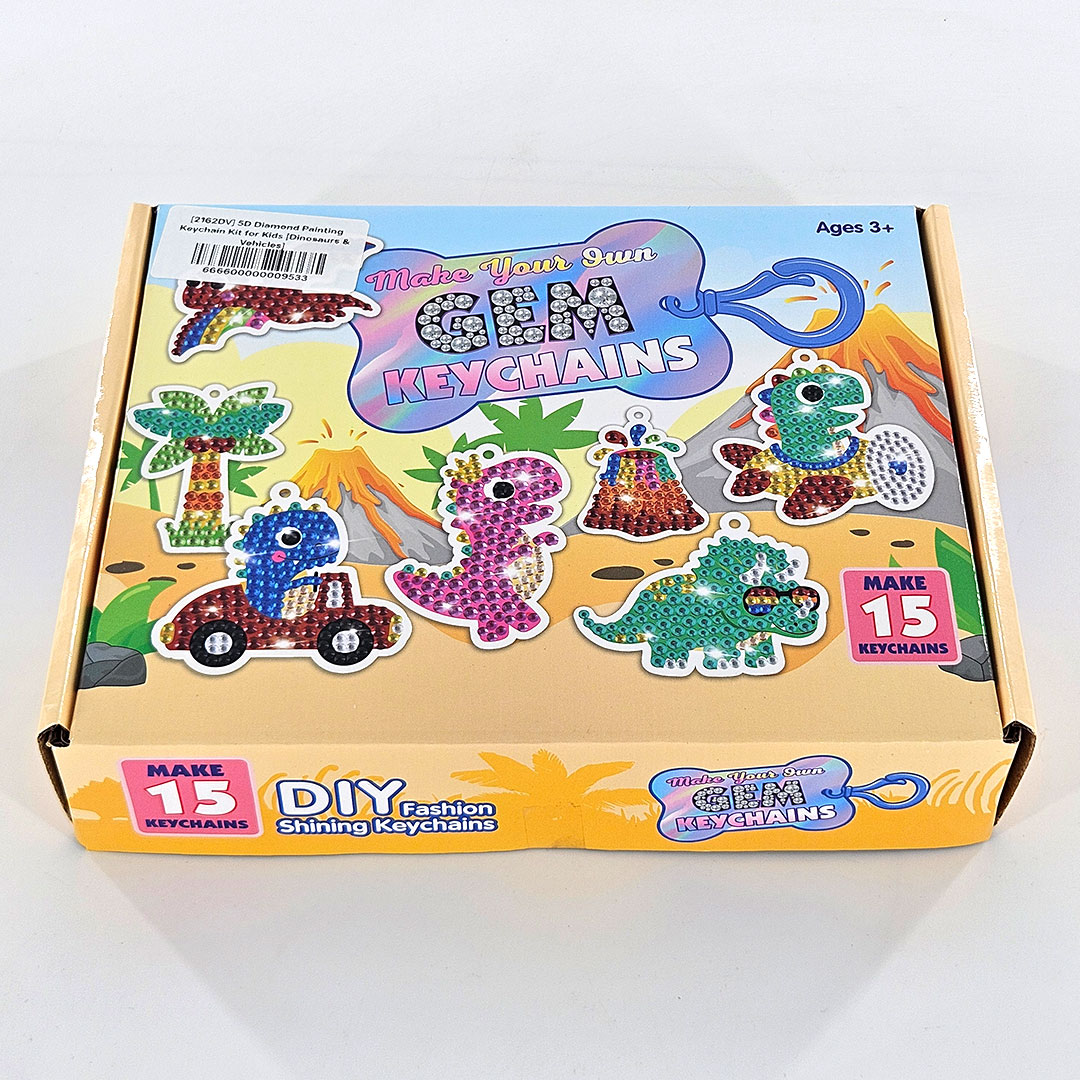 DIY Gem Keychain Making Kit for Kids