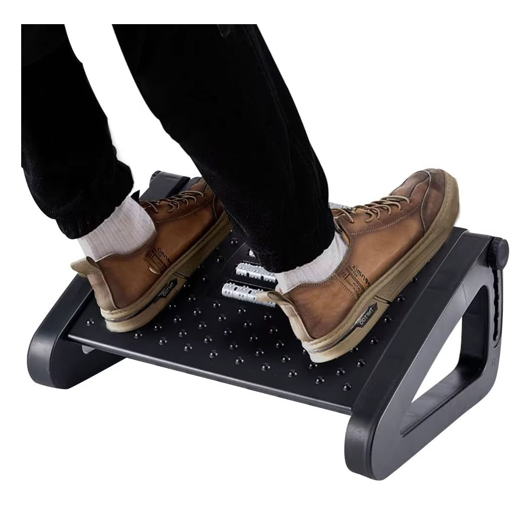 Under Desk Foot Rest with 6 Adjustable Heights