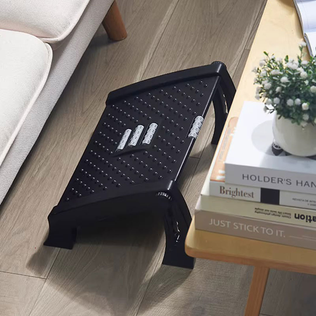 Under Desk Foot Rest with 6 Adjustable Heights