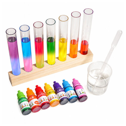 Kids Science Experiment Test Tube Kit for Colour Mixing