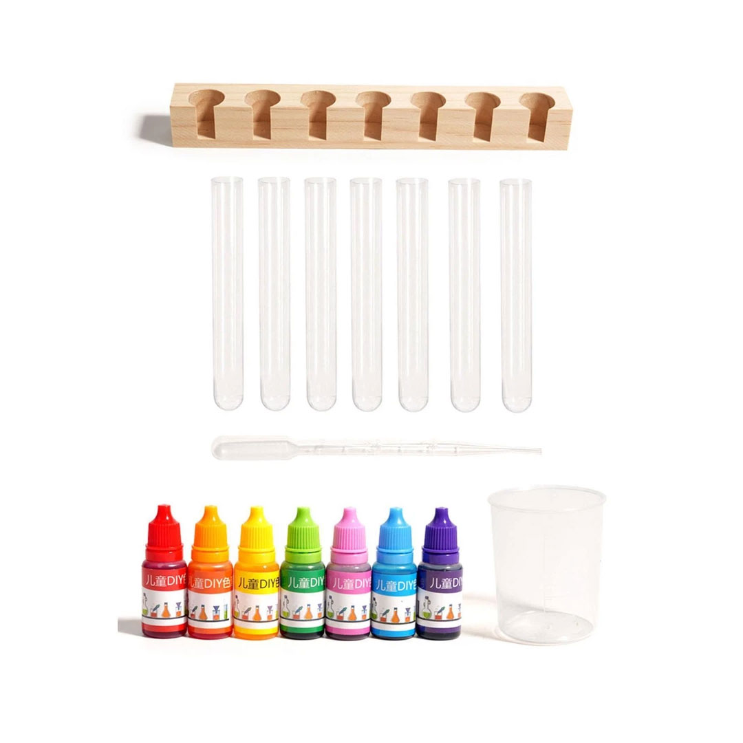 Kids Science Experiment Test Tube Kit for Colour Mixing