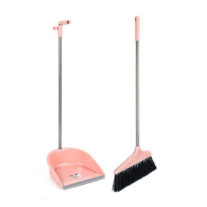 Long-Handle-Broom-and-Dustpan-Combo-Set-1 Long Handle Broom and Dustpan Combo Set