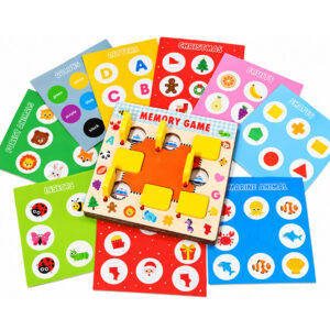 Montessori-Wooden-Flip-and-Match-Memory-Game-1 Montessori Wooden Flip and Match Memory Game for Kids
