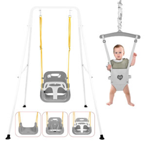 Swing-Set-for-Toddler-Baby-Jumper-1 Swing Set for Kids and Baby Bouncer