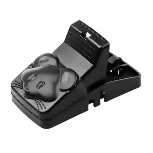 Reusable Plastic Snap Mouse Trap with Removable Bait Cup